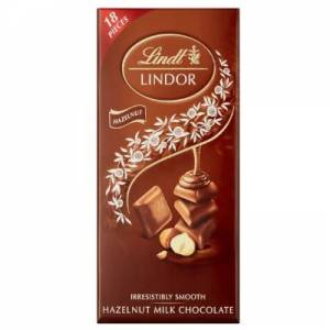 Lindt Lindor Slab - Hazelnut Milk Chocolate