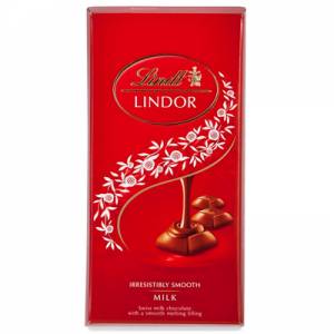 Lindt Lindor Slab -Milk Chocolate