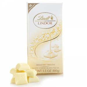 Lindt Lindor Slab - White Chocolate